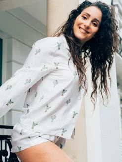 Charlotte Dunn Design Cowboy Edition Bamboo Vegan Silk Pyjama Shorts Clothing