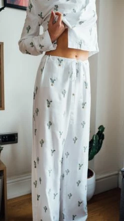 Charlotte Dunn Design Clothing Cowboy Edition Bamboo Vegan Silk Pyjama Trousers