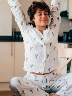 Charlotte Dunn Design Clothing Cowboy Edition Bamboo Vegan Silk Pyjama Trousers