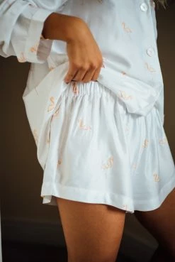 Charlotte Dunn Design Isla Edition Bamboo Vegan Silk Pyjama Shorts