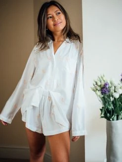 Charlotte Dunn Design Isla Edition Bamboo Vegan Silk Pyjama Shorts
