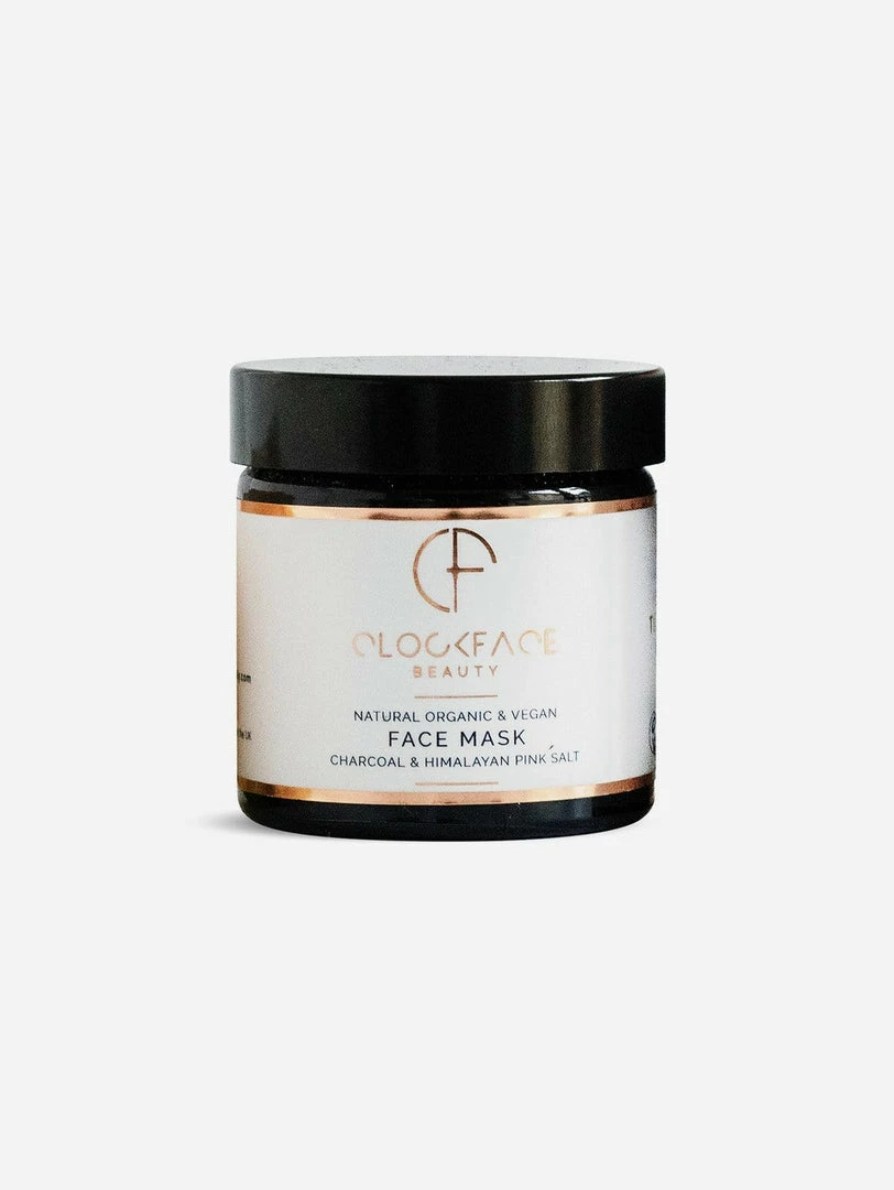 Clockface Beauty Women's Vegan Gifts Under £30 Vegan Face Mask | Charcoal And Himalayan Pink Salt 60ml 3 Clockface Beauty Women's Vegan Gifts Under £30 Vegan Face Mask | Charcoal And Himalayan Pink Salt 60ml