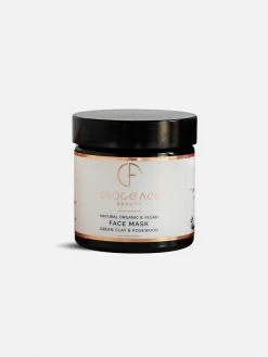 Clockface Beauty Vegan Face Mask | Green Clay And Rosewood 60ml