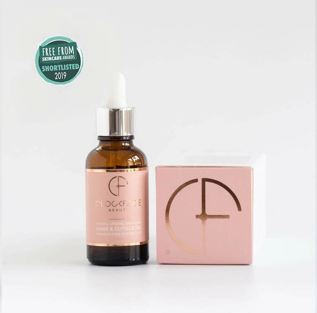 Clockface Beauty Vegan Hand And Cuticle Oil | Frankincense And Rose Otto - 30ml Women's Vegan Gifts Under £30 4 Clockface Beauty Vegan Hand And Cuticle Oil | Frankincense And Rose Otto - 30ml Women's Vegan Gifts Under £30
