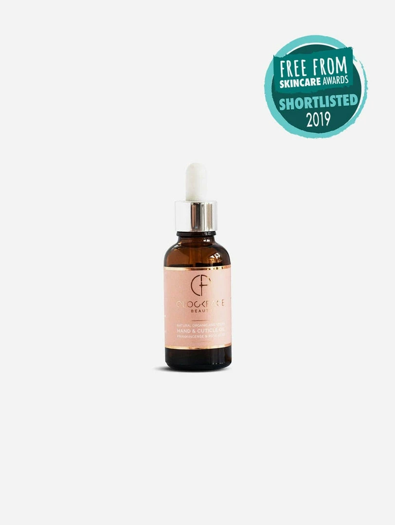 Clockface Beauty Vegan Hand And Cuticle Oil | Frankincense And Rose Otto - 30ml Women's Vegan Gifts Under £30 3 Clockface Beauty Vegan Hand And Cuticle Oil | Frankincense And Rose Otto - 30ml Women's Vegan Gifts Under £30