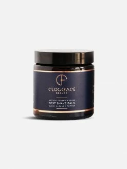 Clockface Beauty Vegan Post Shave Balm | Elemi And Black Pepper 120ml