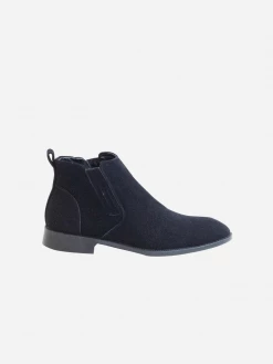 Collection And Co Lexus Unisex Vegan Suede Chelsea Boots | Black