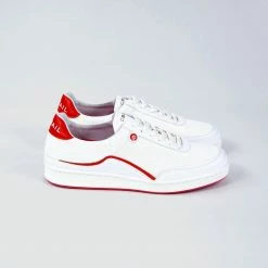 Corail Marseille 20 Recycled Vegan Trainers | Red