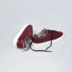 Corail Shoes Marseille 21 Recycled Vegan Trainers | Burgundy