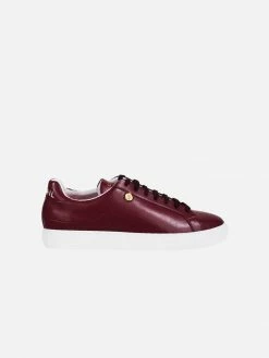 Corail Shoes Marseille 21 Recycled Vegan Trainers | Burgundy
