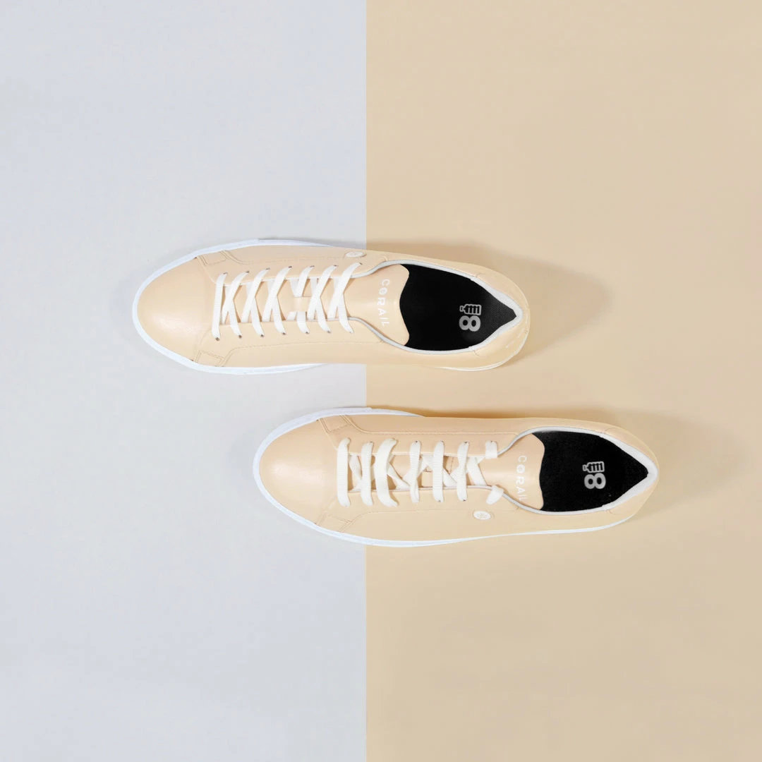Corail Marseille 21 Recycled Vegan Trainers | Desert Beige 6 Corail Marseille 21 Recycled Vegan Trainers | Desert Beige