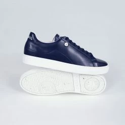 Corail Marseille 21 Recycled Vegan Trainers | Ocean Blue Shoes