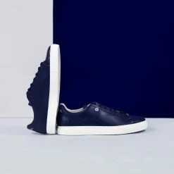 Corail Marseille 21 Recycled Vegan Trainers | Ocean Blue Shoes