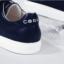 Corail Marseille 21 Recycled Vegan Trainers | Ocean Blue Shoes