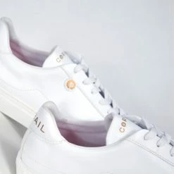 Corail Marseille 21 Recycled Vegan Trainers | Polar White