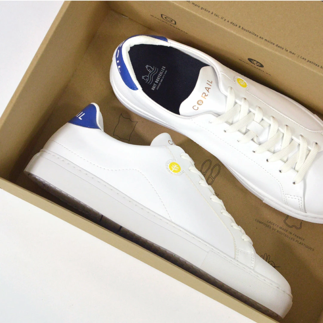 Corail Shoes Marseille 21 Recycled Vegan Trainers | Sun 6 Corail Shoes Marseille 21 Recycled Vegan Trainers | Sun