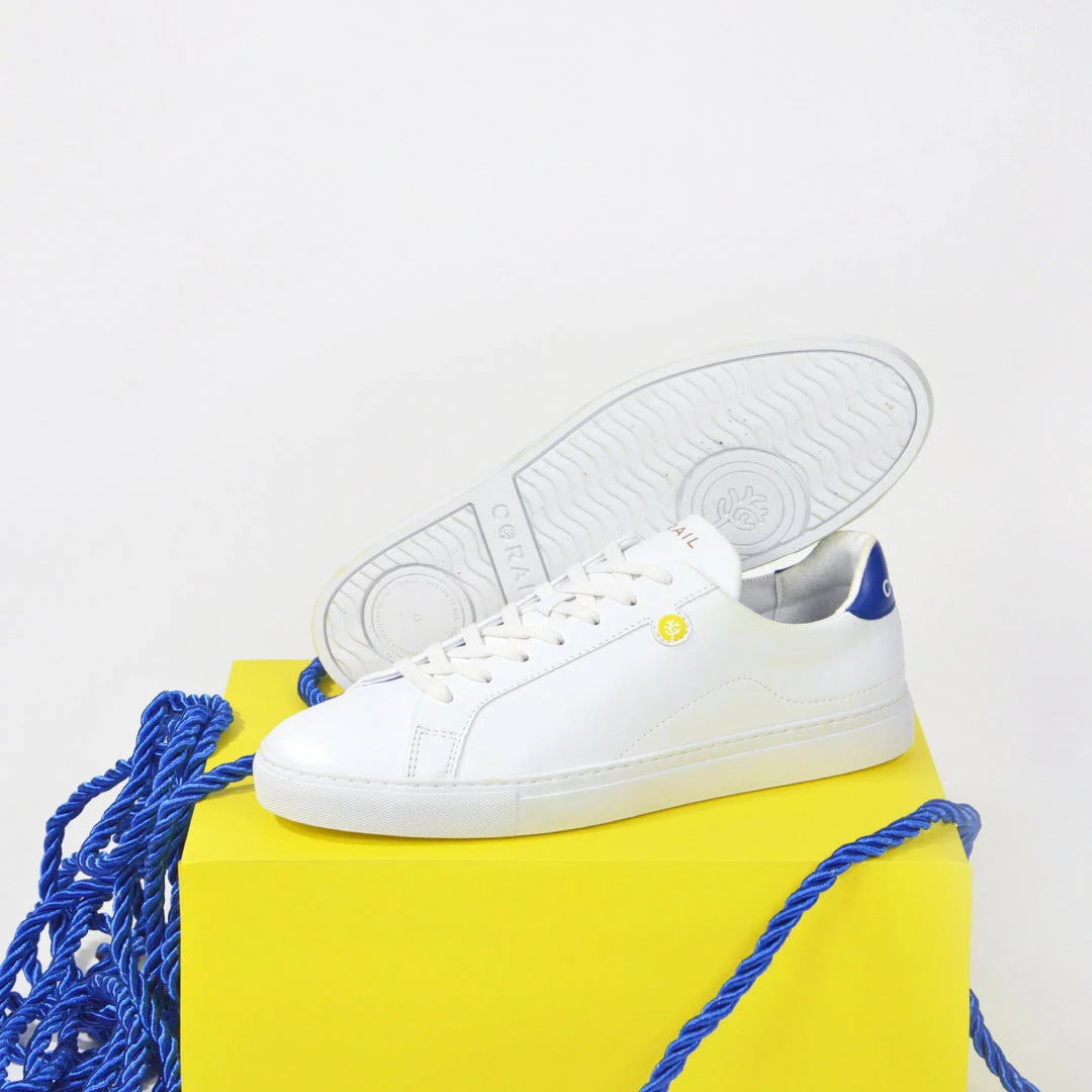 Corail Shoes Marseille 21 Recycled Vegan Trainers | Sun 8 Corail Shoes Marseille 21 Recycled Vegan Trainers | Sun
