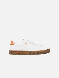 Corail Marseille 21 Recycled Vegan Trainers | Trash Brown Shoes