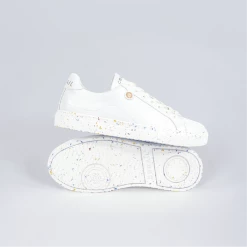 Corail Shoes Marseille 21 Recycled Vegan Trainers | Trash White