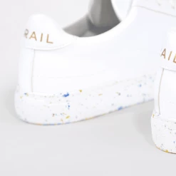 Corail Shoes Marseille 21 Recycled Vegan Trainers | Trash White