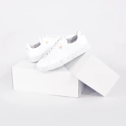 Corail Shoes Marseille 21 Recycled Vegan Trainers | Trash White