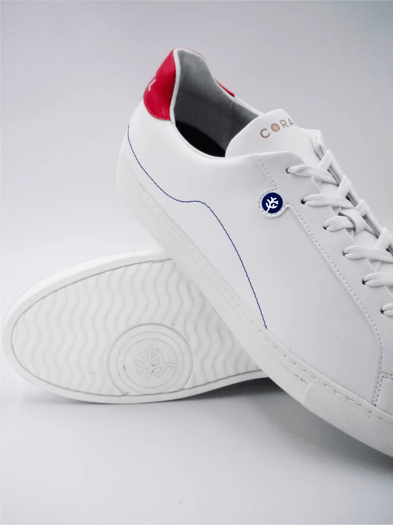 Corail Marseille 21 Recycled Vegan Trainers | Tricolour Shoes 7 Corail Marseille 21 Recycled Vegan Trainers | Tricolour Shoes