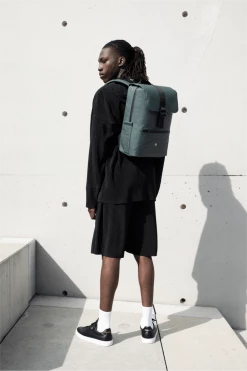 Corail Bags Marseille Original Recycled Vegan Backpack | Park Green