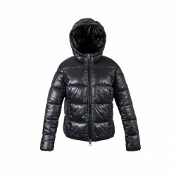 CULTHREAD Clothing Colville Recycled Vegan Puffer Jacket | Black