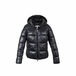 CULTHREAD Clothing Colville Recycled Vegan Puffer Jacket | Black