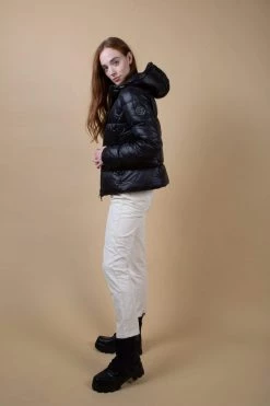 CULTHREAD Clothing Colville Recycled Vegan Puffer Jacket | Black