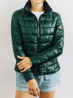 CULTHREAD Faraday Recycled Vegan Puffer Jacket | Planet Earth Green Clothing