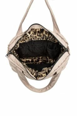 CULTHREAD Bags Blenheim Faux Fur Vegan Puffer Bag | Beige