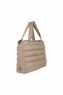 CULTHREAD Bags Blenheim Faux Fur Vegan Puffer Bag | Beige