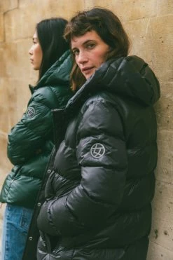 CULTHREAD Portobello Recycled Vegan Puffer Jacket | Black