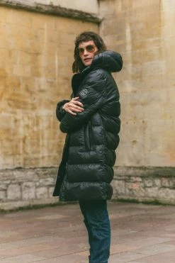 CULTHREAD Portobello Recycled Vegan Puffer Jacket | Black