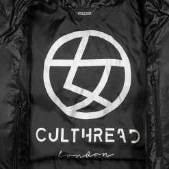 CULTHREAD Portobello Recycled Vegan Puffer Jacket | Black