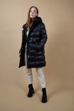 CULTHREAD Portobello Recycled Vegan Puffer Jacket | Black