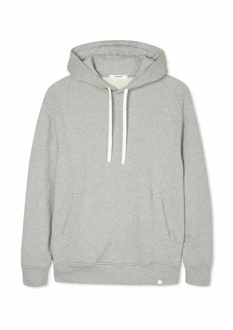 Cut & Pin Clothing Organic Cotton Hoodie | Grey 9 Cut & Pin Clothing Organic Cotton Hoodie | Grey