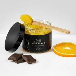 Elan Skincare Imagine Chocolate & Orange Vegan Body Scrub | 280g Women's Vegan Gifts Under £30