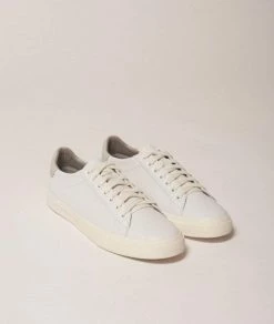 Elliott Classic Vegan Leather Trainer | White