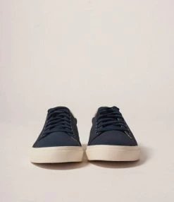 Elliott Classic Vegan Suede Trainer | Dark Navy Shoes