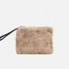 Expressions NYC Bags BROOME ST Faux Fur Vegan Wristlet | Neutral