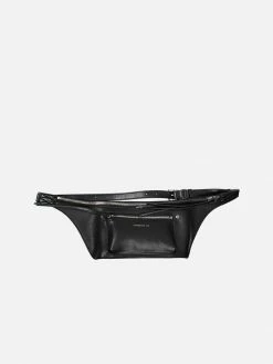 Expressions NYC Bags CENTRAL PARK Vegan Leather Belt Bag | Black