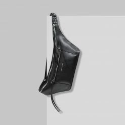 Expressions NYC Bags CENTRAL PARK Vegan Leather Belt Bag | Black