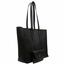 Expressions NYC SULLIVAN ST Vegan Leather Tote With Pouch | Black
