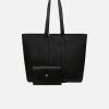Expressions NYC SULLIVAN ST Vegan Leather Tote With Pouch | Black