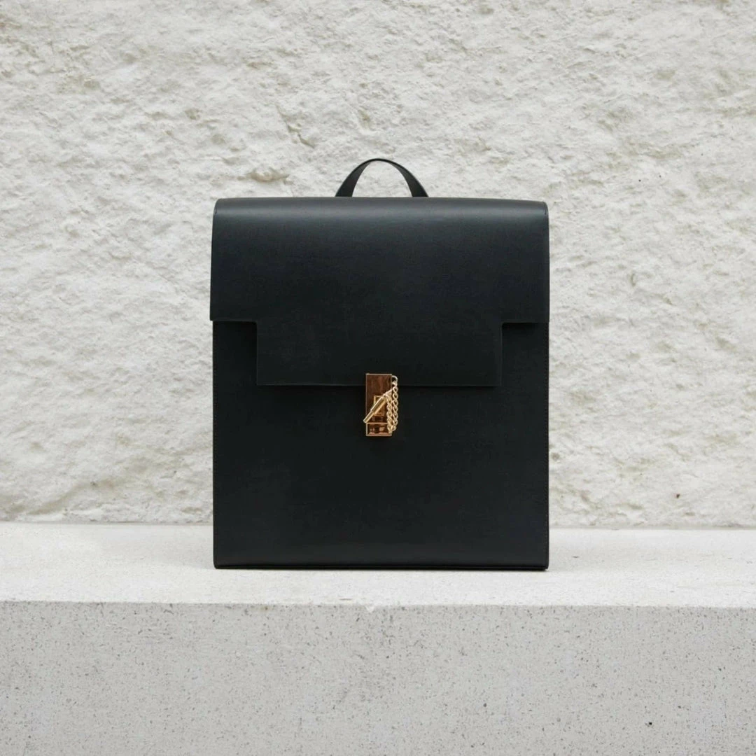 FRIDA ROME Bags The WEEK/DAY Cactus Leather Vegan Tailored Tote | Black 10 FRIDA ROME Bags The WEEK/DAY Cactus Leather Vegan Tailored Tote | Black