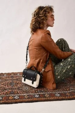 FRIDA ROME The WEEK/END Crossbody Add-On | Vegan Shearling Panel