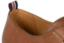 Gentleberg Shoes Albert Vegan Leather Cap Toe Derby | Cognac Tan