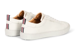 Gentleberg Dirk Vegan Leather Trainer | White